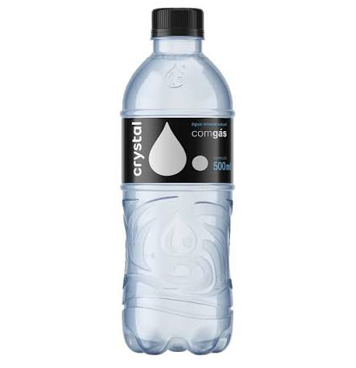 Água mineral com gás